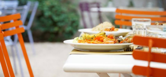 ristorante all'aperto