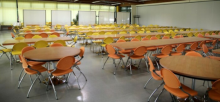 sala con sedie